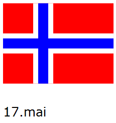 Det norske flagget, SVG